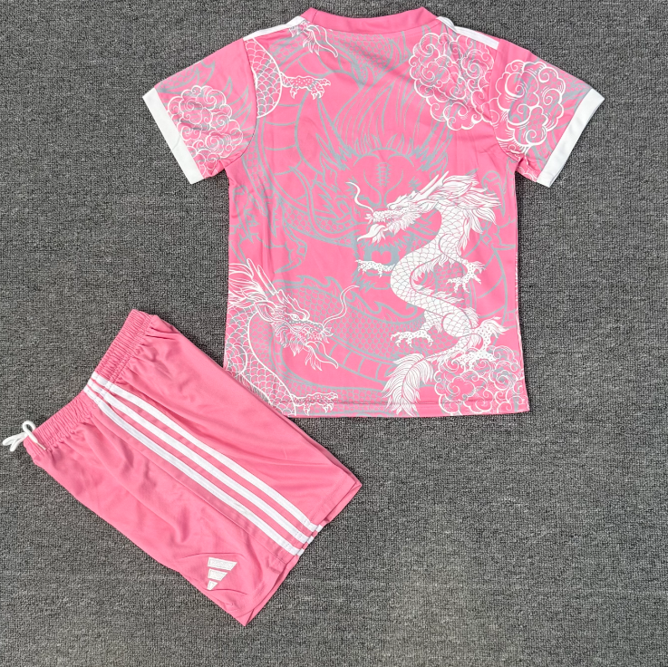 25/26 Ensemble Enfant Real Madrid dragon Rose