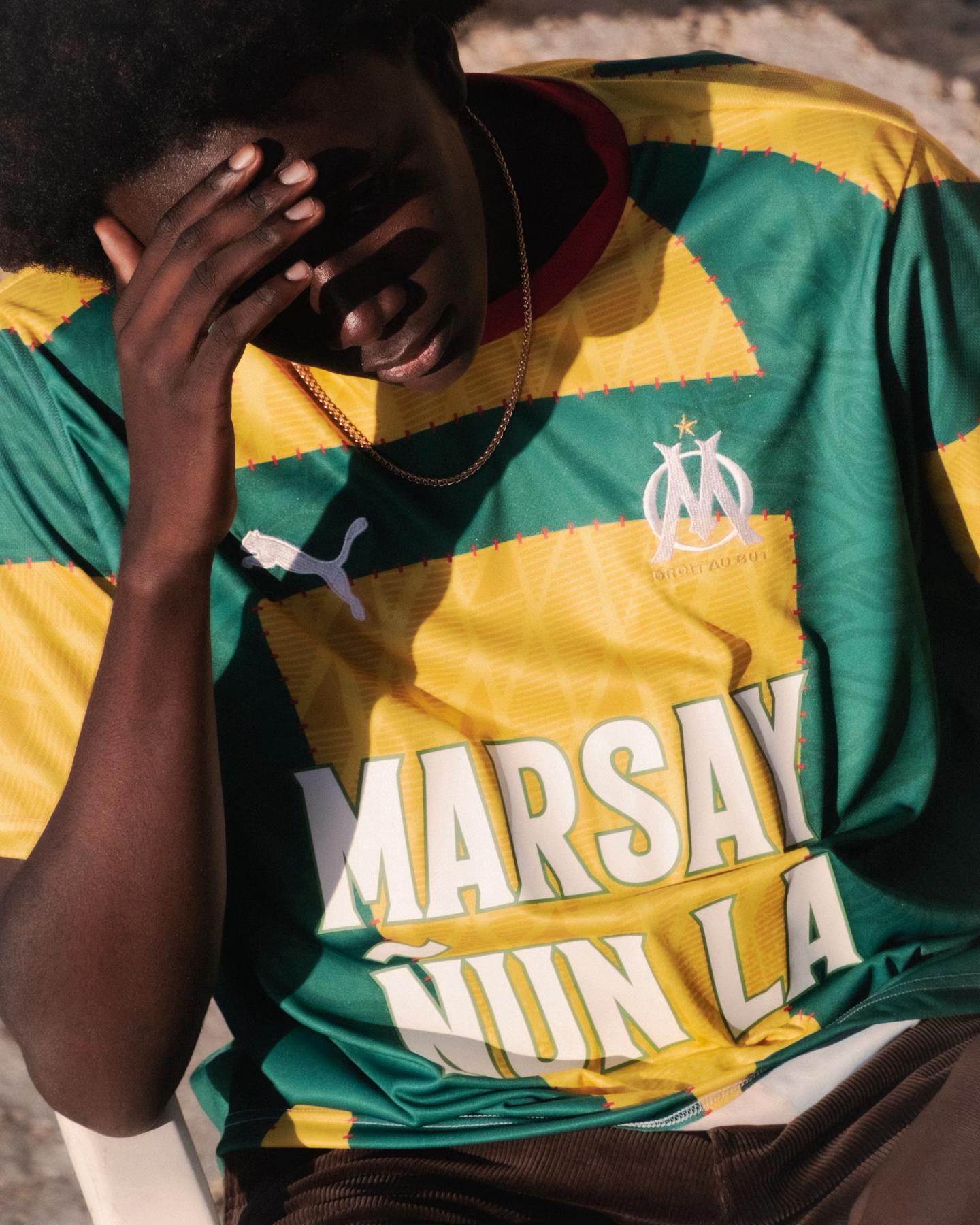 Maillot OM Sénégal 2025