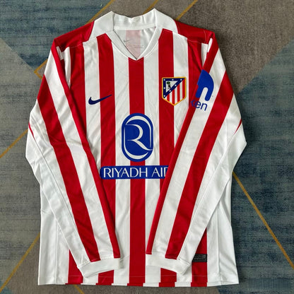 Maillot 25/26  Atlético Madrid  Domicile   Manches Longues
