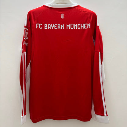 Maillot 25/26  Bayern Munich Domicile   Manches Longues