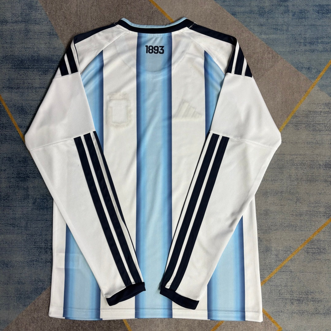 Maillot 25/26 Argentine Domicile   Manches Longues