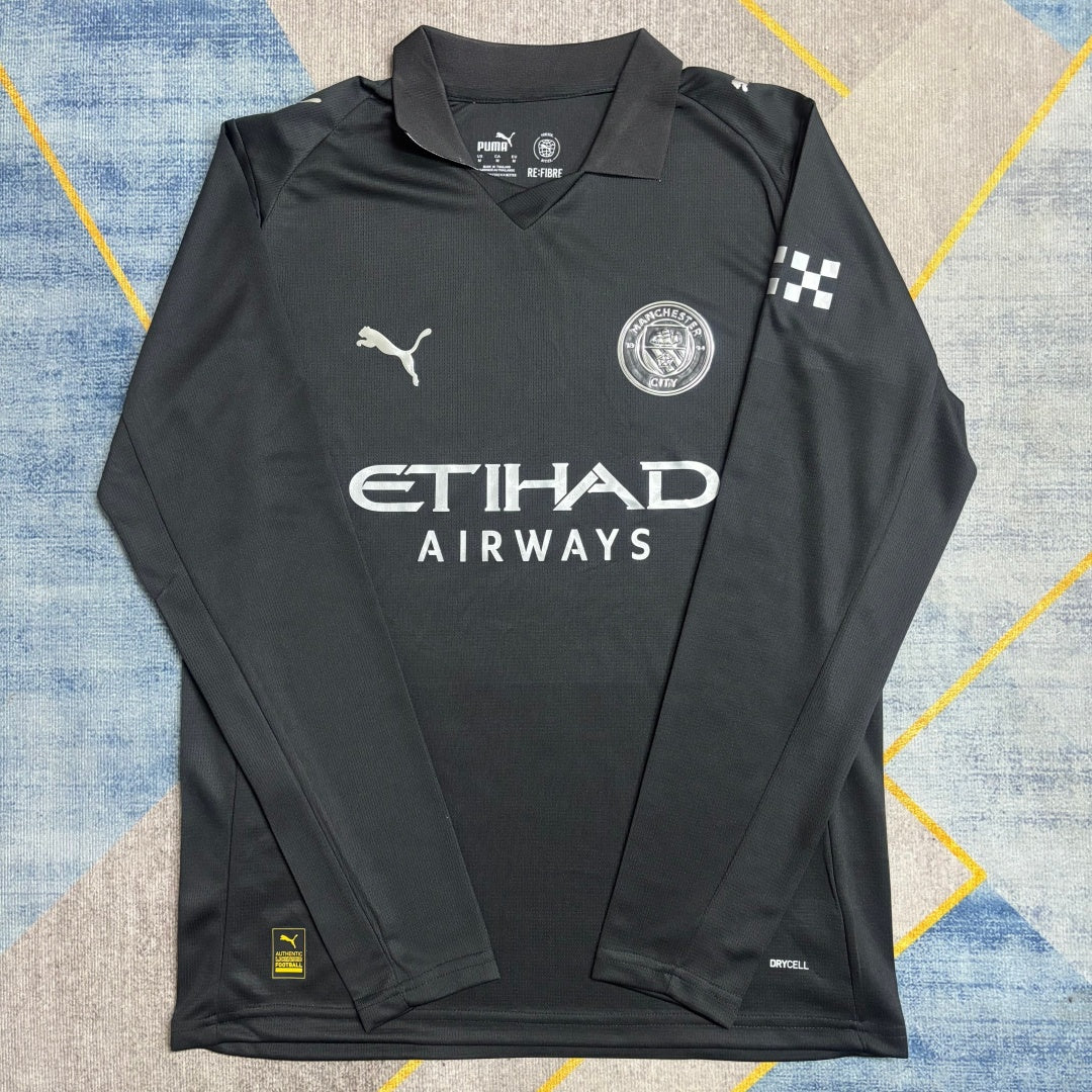 Maillot 25/26 Manchester City  Extérieur  Manches Longues