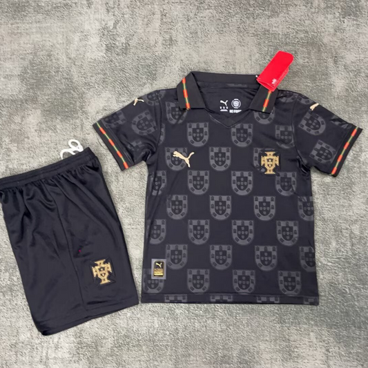 25/26 Ensemble Enfant Portugal black Spécial