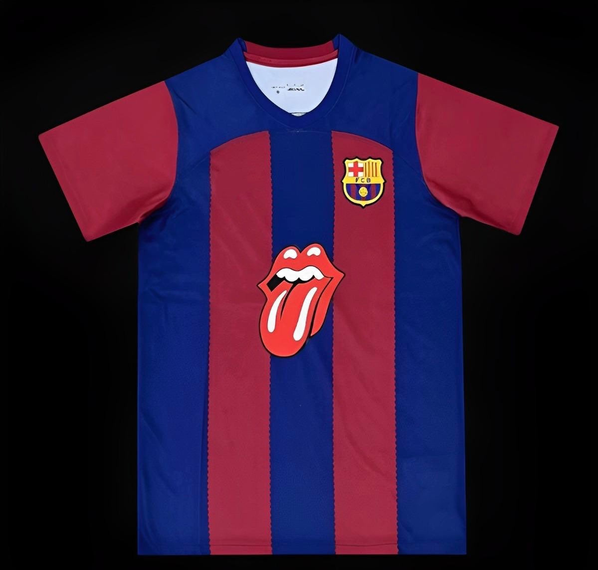 FC Barcelone maillot Édition spéciale Rolling Stones 2023 2024