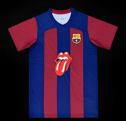 FC Barcelone maillot Édition spéciale Rolling Stones 2023 2024