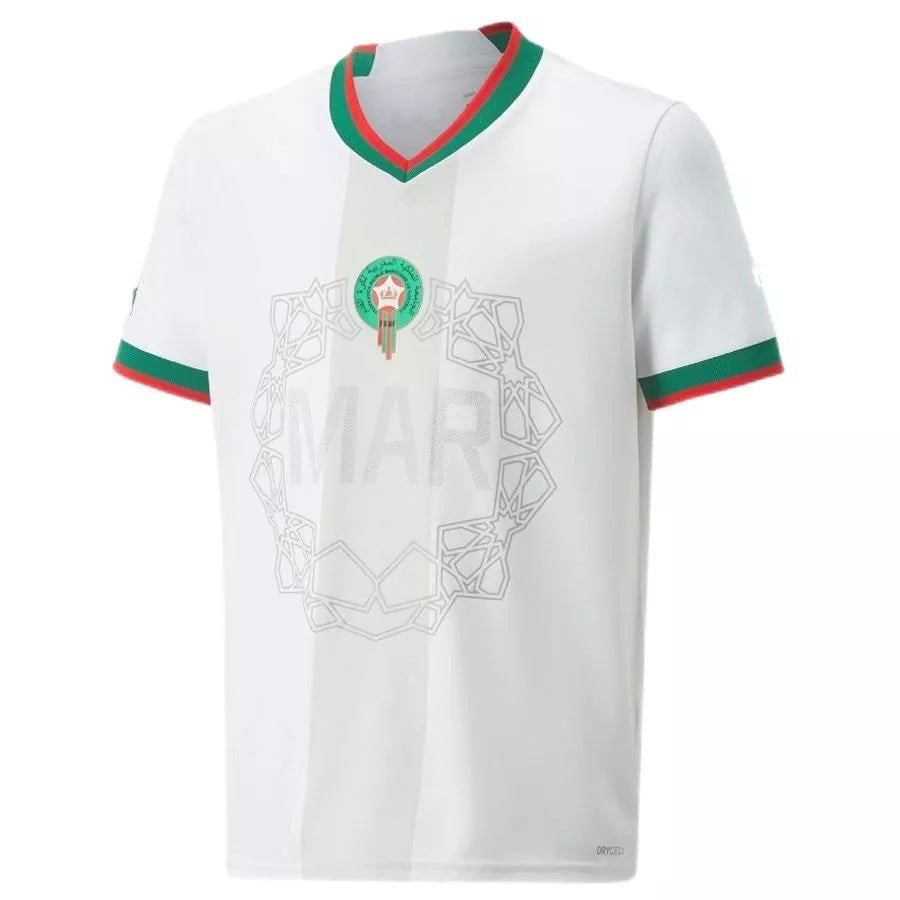 Maroc maillot Coupe Du Monde Blanc 2022