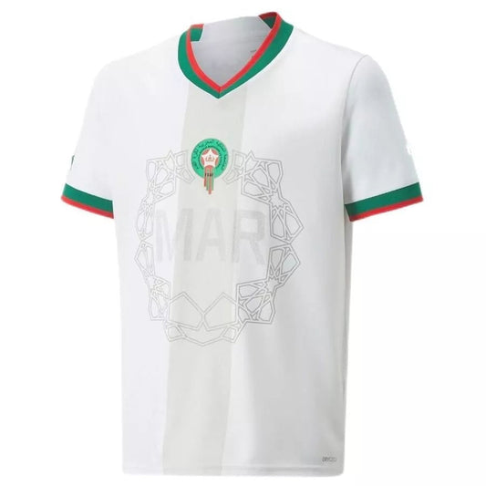 Maroc maillot Coupe Du Monde Blanc 2022