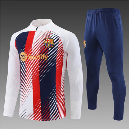 Ensemble FC Barcelone Blanc 2023 2024