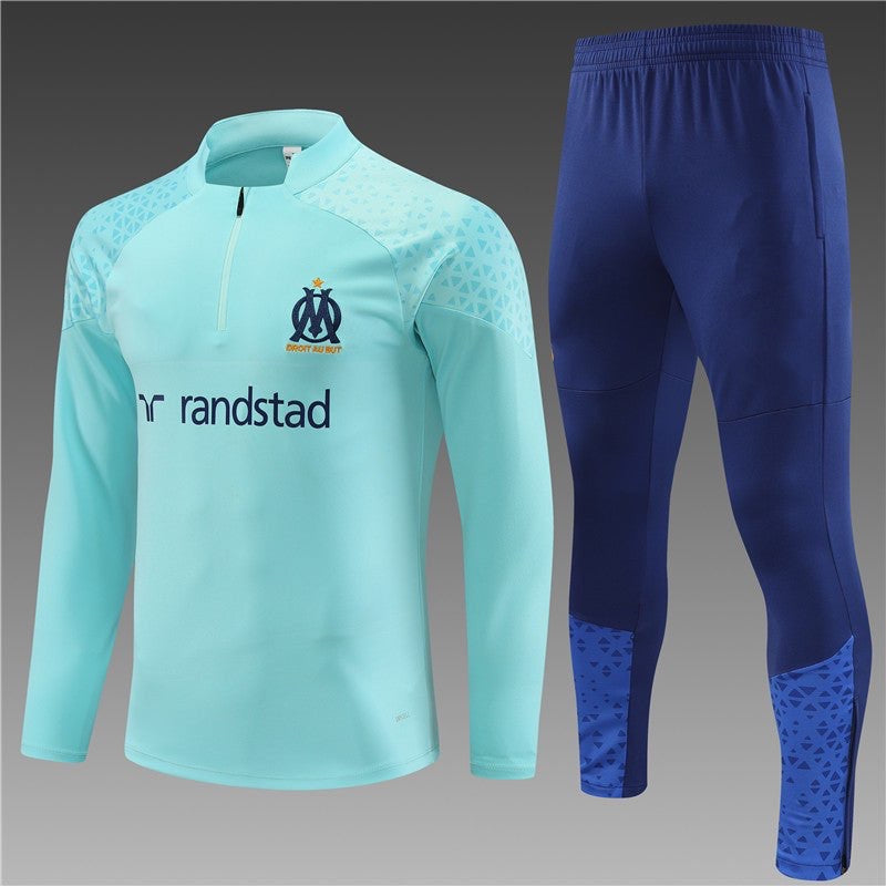 Ensemble Olympique de Marseille Bleu Clair 2023 2024