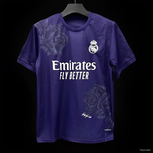 Maillot Real Madrid x Yamamoto Violet 2024 2025