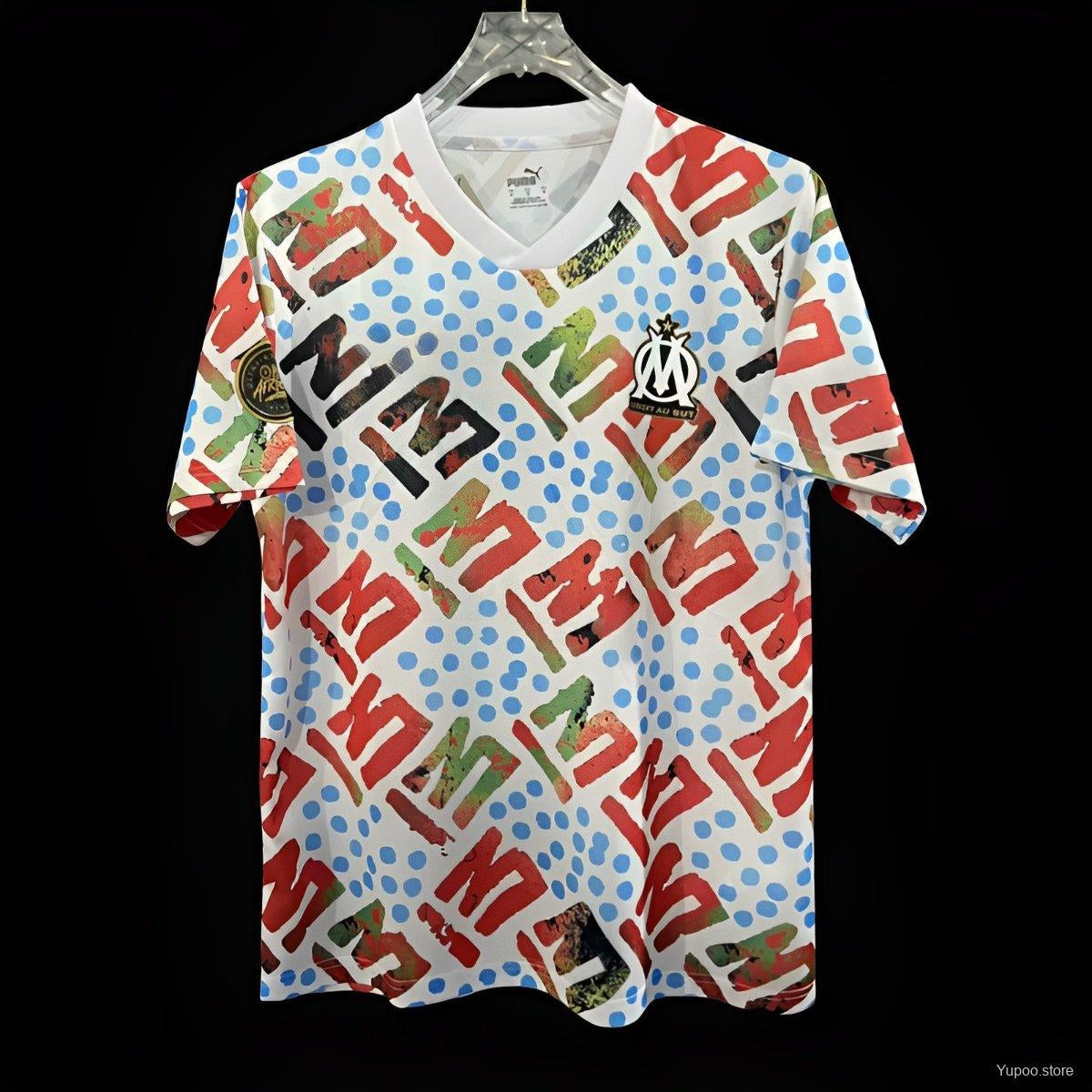 Maillot 24/25 Olympique Marseille Africa Bleu