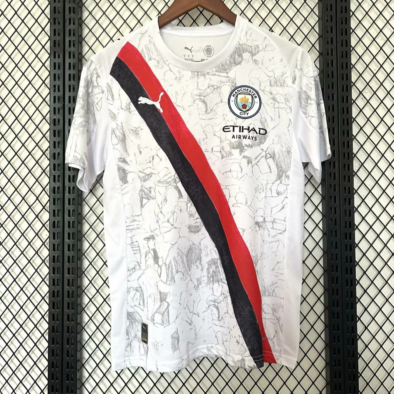 Maillot 25/26 Manchester City Extérieur white
