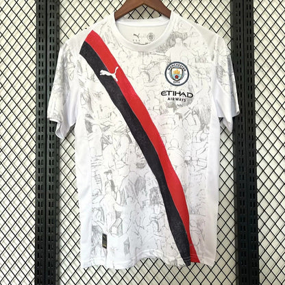 Maillot 25/26 Manchester City Extérieur white