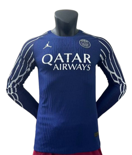 Maillot Player 25/26 PSG Bleu Manches Longues