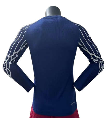 Maillot Player 25/26 PSG Bleu Manches Longues