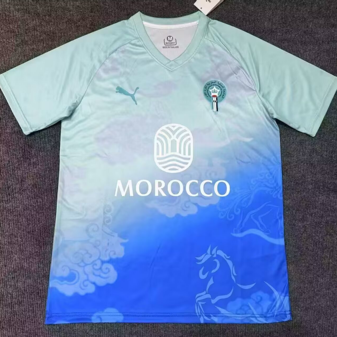 Maillot 25/26 Maroc Spécial Bleu