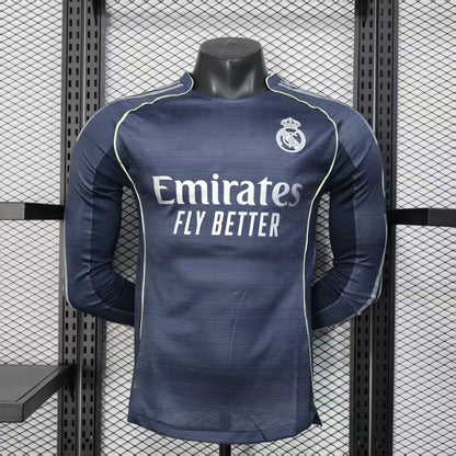 25/26 Maillot  Real Madrid Extérieur  player   Manches Longues