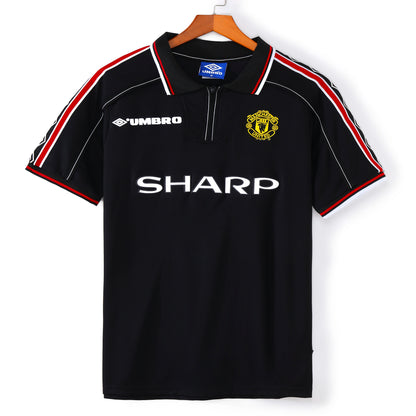 1998-1999 Manchester United Extérieur maillot Retro