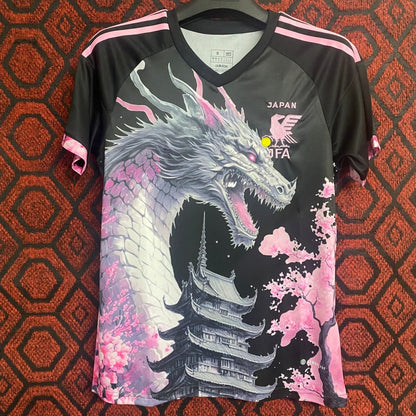 Maillot 25/26  japon  Spécial   rose dragon