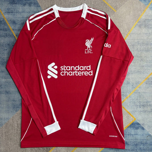 Maillot 25/26 Liverpool   Domicile  Manches Longues