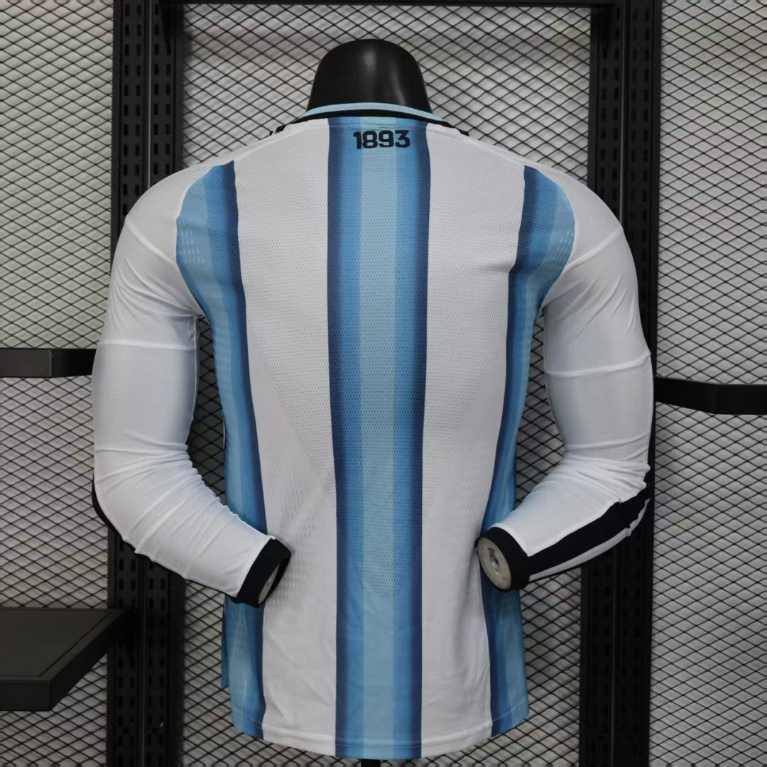 Maillot 25/26 Argentine Domicile player  Manches Longues