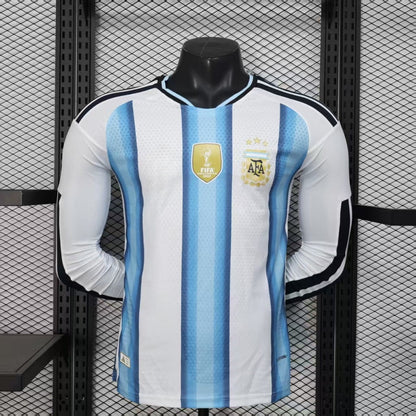 Maillot 25/26 Argentine Domicile player  Manches Longues